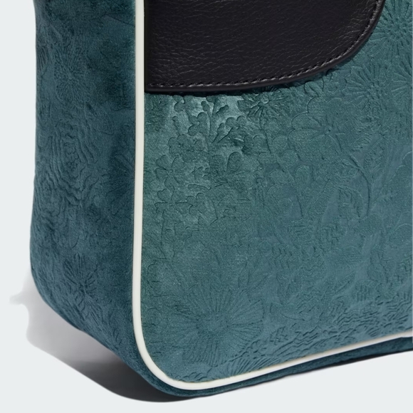 adidas Originals Liberty Airliner Teal and Black Crossbody Bag JX3195 - Picture 8 of 10